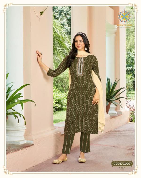 passion tree	Harvi 1 Exclusive Kurti With Bottom Dupatta Collection